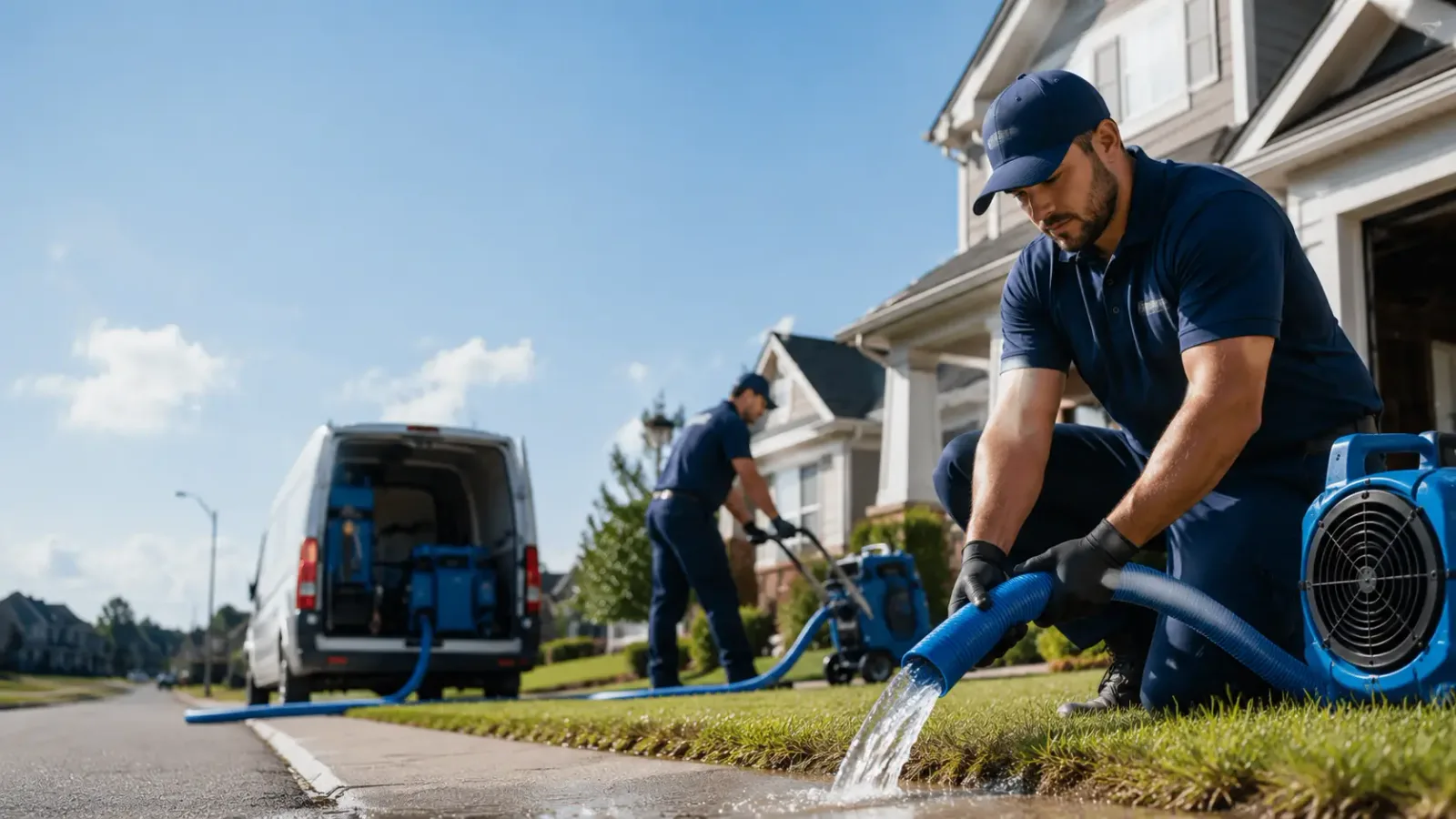Flood Damage Restoration in Krebs, OK